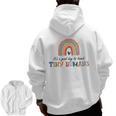 Good Day To Teach Tiny Humans Rainbow Teacher Men Zip Up Hoodie Back Print, trending gift
