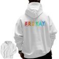 Happy Fri Yay Teacher Friday Men Zip Up Hoodie Back Print, trending gift Happy Fri Yay Teacher Friday Men Zip Up Hoodie Back Print, trending gift