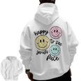 Happy To See Your Face Smile Face Teacher Back To School Men Zip Up Hoodie Back Print, trending gift Happy To See Your Face Smile Face Teacher Back To School Men Zip Up Hoodie Back Print, trending gift