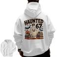 Haunted By 67 Teacher Ghost Pumpkin Halloween Costum Men Zip Up Hoodie Back Print, trending gift Haunted By 67 Teacher Ghost Pumpkin Halloween Costum Men Zip Up Hoodie Back Print, trending gift