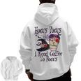 Hocus Pocus I Need Coffee To Focus Halloween Teacher Men Zip Up Hoodie Back Print, trending gift
