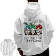 It's Fine We'Re Fine Gnome Pre-K Teacher Christmas Light For Men Women Men Zip Up Hoodie Back Print, trending gift It's Fine We'Re Fine Gnome Pre-K Teacher Christmas Light For Men Women Men Zip Up Hoodie Back Print, trending gift