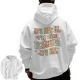 It's Me Hi I'm The Teacher It's Me Groovy Teacher Men Zip Up Hoodie Back Print, Groovy Teacher Gifts, trending gift