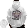 Just a Teacher Who Loves Elephants Elephant Lover Educator Men Zip Up Hoodie Back Print, trending gift Just a Teacher Who Loves Elephants Elephant Lover Educator Men Zip Up Hoodie Back Print, trending gift