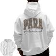 Leopard Paraprofessional Back To School Para Squad Teacher Men Zip Up Hoodie Back Print, trending gift