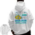 Librarian Teacher Dive Into A Good Book Reading Premium Tri-Blend Men Zip Up Hoodie Back Print, trending gift Librarian Teacher Dive Into A Good Book Reading Premium Tri-Blend Men Zip Up Hoodie Back Print, trending gift