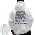 Little Miss Stem Teacher Men Zip Up Hoodie Back Print, trending gift Little Miss Stem Teacher Men Zip Up Hoodie Back Print, trending gift
