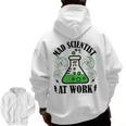 Mad Scientist Science Teacher Halloween Costume Teen Girls Men Zip Up Hoodie Back Print, Science Teacher Gifts, trending gift Mad Scientist Science Teacher Halloween Costume Teen Girls Men Zip Up Hoodie Back Print, Science Teacher Gifts, trending gift
