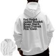 Montessori Helvetica Education Teacher Men Zip Up Hoodie Back Print, trending gift