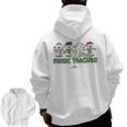 Music Teacher Christmas Holiday Wnter Music Instructor Men Zip Up Hoodie Back Print, trending gift Music Teacher Christmas Holiday Wnter Music Instructor Men Zip Up Hoodie Back Print, trending gift