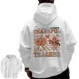 One Thankful Teacher Thanksgiving Groovy Fall Autumn Teacher Men Zip Up Hoodie Back Print, Groovy Teacher Gifts, trending gift One Thankful Teacher Thanksgiving Groovy Fall Autumn Teacher Men Zip Up Hoodie Back Print, Groovy Teacher Gifts, trending gift
