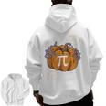 Pi Day Pumpkin Pi Math Teacher Halloween Costume Men Zip Up Hoodie Back Print, trending gift