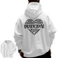 Principal Heart Life School Principal Teacher Appreciation Men Zip Up Hoodie Back Print, trending gift Principal Heart Life School Principal Teacher Appreciation Men Zip Up Hoodie Back Print, trending gift