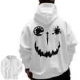 Pumpkin Artist Halloween Art Teacher Men Zip Up Hoodie Back Print, trending gift Pumpkin Artist Halloween Art Teacher Men Zip Up Hoodie Back Print, trending gift