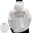 READING ROCKS English Teacher ELA ABCD Read Star Kinder Men Zip Up Hoodie Back Print, English Teacher Gifts, trending gift READING ROCKS English Teacher ELA ABCD Read Star Kinder Men Zip Up Hoodie Back Print, English Teacher Gifts, trending gift