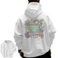 Retro Hooray It's Art Day Art Teacher Back To School Women Men Zip Up Hoodie Back Print, trending gift Retro Hooray It's Art Day Art Teacher Back To School Women Men Zip Up Hoodie Back Print, trending gift