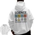 Science Teacher Periodic Table Jokes Chemistry Pun Men Zip Up Hoodie Back Print, Science Teacher Gifts, trending gift