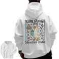 Silly Goose Teacher Club Silly Goose For Teacher Men Zip Up Hoodie Back Print, trending gift Silly Goose Teacher Club Silly Goose For Teacher Men Zip Up Hoodie Back Print, trending gift