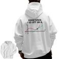 Sometimes I Go Off On a Tangent Math Teacher T Shirts Men Women Girls Kids Men Zip Up Hoodie Back Print, trending gift