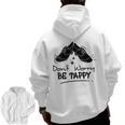 Tap Dancer Tap Dancing Shoes Tap Dance Teacher Men Zip Up Hoodie Back Print, trending gift