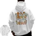 I Teach Tiny Humans About Jesus Christian Teacher Religious Men Zip Up Hoodie Back Print, trending gift I Teach Tiny Humans About Jesus Christian Teacher Religious Men Zip Up Hoodie Back Print, trending gift