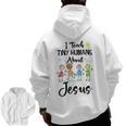 I Teach Tiny Humans About Jesus Sunday School Teacher Men Zip Up Hoodie Back Print, trending gift I Teach Tiny Humans About Jesus Sunday School Teacher Men Zip Up Hoodie Back Print, trending gift