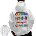 Teacher We Are Like a Box Of Crayons Back To School Men Zip Up Hoodie Back Print, trending gift Teacher We Are Like a Box Of Crayons Back To School Men Zip Up Hoodie Back Print, trending gift