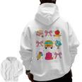 Teacher Christian God Says I Am Faith Religious Bible Verse Men Zip Up Hoodie Back Print, trending gift
