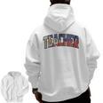 Teacher Filipino Vintage Heritage DNA Flag Men Zip Up Hoodie Back Print, trending gift