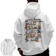 Teacher Library Ghost Reading Book Halloween Cat Men Zip Up Hoodie Back Print, trending gift Teacher Library Ghost Reading Book Halloween Cat Men Zip Up Hoodie Back Print, trending gift