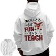 Teachers Oh What Fun It Is To Teach Cute Red Plaid Reindeer Men Zip Up Hoodie Back Print, trending gift Teachers Oh What Fun It Is To Teach Cute Red Plaid Reindeer Men Zip Up Hoodie Back Print, trending gift