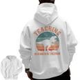 Teaching Is A Walk In The Park Teacher T-Rex Retro Men Zip Up Hoodie Back Print, trending gift Teaching Is A Walk In The Park Teacher T-Rex Retro Men Zip Up Hoodie Back Print, trending gift