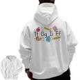 TGIF Teacher Alphabet Kindergarten Teacher Appreciation Men Zip Up Hoodie Back Print, trending gift