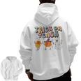Trick Or Teach Candy Corn Pumpkin Ghost Teacher Men Zip Up Hoodie Back Print, trending gift Trick Or Teach Candy Corn Pumpkin Ghost Teacher Men Zip Up Hoodie Back Print, trending gift