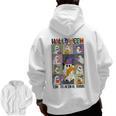 Women Halloween The Teacher Tour Ghosts Pencil Pumpkins Men Zip Up Hoodie Back Print, trending gift Women Halloween The Teacher Tour Ghosts Pencil Pumpkins Men Zip Up Hoodie Back Print, trending gift