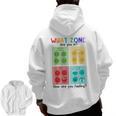 What Zone Are You In How Are You Feeling Teacher Men Zip Up Hoodie Back Print, trending gift