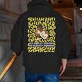 100th Day Of School Teacher Monkey Pun Banana For Men Women Girls Kids Men Zip Up Hoodie Back Print, funny gift