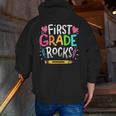 1st Grade Teacher Men Zip Up Hoodie Back Print, funny gift 1st Grade Teacher Men Zip Up Hoodie Back Print, funny gift