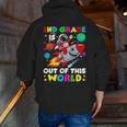 2nd Grade Is Out Of This World Space Rocket Planets Teacher Men Zip Up Hoodie Back Print, 2nd Grade Teacher Hoodies, funny gift