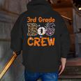 3rd Grade Boo Crew Halloween Teachers Students Costume Men Zip Up Hoodie Back Print, funny gift 3rd Grade Boo Crew Halloween Teachers Students Costume Men Zip Up Hoodie Back Print, funny gift