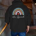 4K Squad Crew Team Teacher Kindergarten Kinder Elementary Men Zip Up Hoodie Back Print, funny gift 4K Squad Crew Team Teacher Kindergarten Kinder Elementary Men Zip Up Hoodie Back Print, funny gift