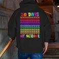 50 Days Of School Hearts Teacher Happy 50th Day Of School Men Zip Up Hoodie Back Print, funny gift 50 Days Of School Hearts Teacher Happy 50th Day Of School Men Zip Up Hoodie Back Print, funny gift