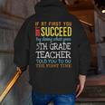 5th Grade Teacher Appreciation Men Zip Up Hoodie Back Print, funny gift 5th Grade Teacher Appreciation Men Zip Up Hoodie Back Print, funny gift