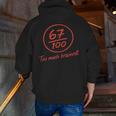 6 7 Brainrot Elementary Teacher Meme 67 Six Seven Men Zip Up Hoodie Back Print, funny gift 6 7 Brainrot Elementary Teacher Meme 67 Six Seven Men Zip Up Hoodie Back Print, funny gift