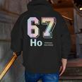 67 Ho Holmium Science Teacher Elements Table Six Seven Meme Men Zip Up Hoodie Back Print, Science Teacher Hoodies, funny gift