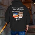 67 Meme English Teacher Reading Book Lover Humor Men Zip Up Hoodie Back Print, English Teacher Hoodies, funny gift