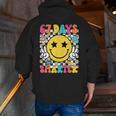 67th Day Of School Shirt 67 Days Smarter Teacher Boy Girls Men Zip Up Hoodie Back Print, funny gift