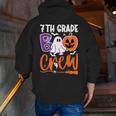 7th Grade Boo Crew Teacher Student Halloween Costume Men Zip Up Hoodie Back Print, funny gift 7th Grade Boo Crew Teacher Student Halloween Costume Men Zip Up Hoodie Back Print, funny gift