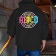 ABCD Kindergarten Rocks Back To School Teachers Students Men Zip Up Hoodie Back Print, funny gift
