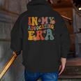 In My Advocating Era Advocate Autism Awareness Sped Teacher Men Women Kids Men Zip Up Hoodie Back Print, funny gift